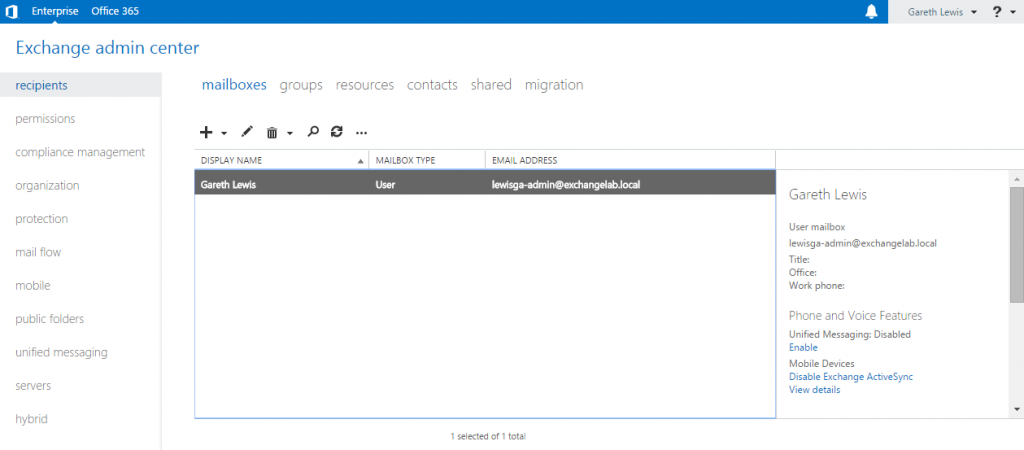 vGarethLewis - Microsoft Exchange Server 2013 - Installation ...