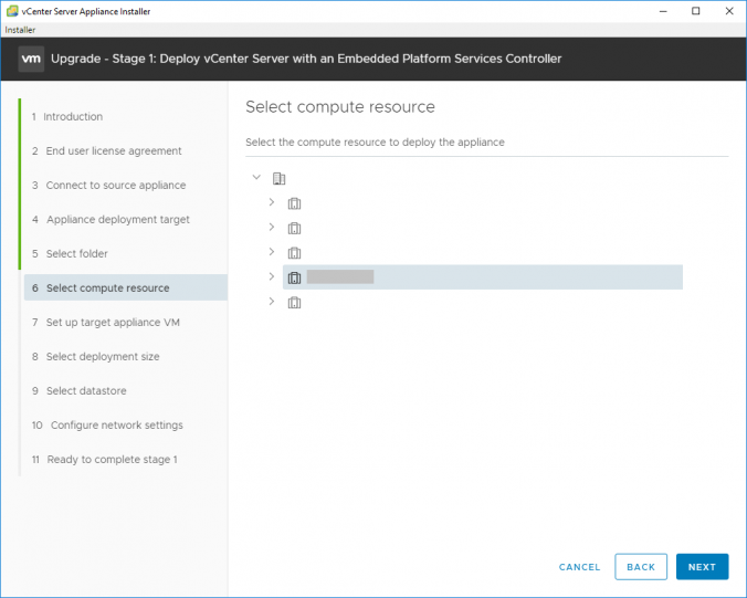 vGarethLewis - Upgrade VMware vCenter Server Appliance from 6.5 to 6.7