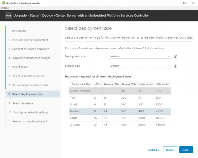 vGarethLewis - Upgrade VMware vCenter Server Appliance from 6.5 to 6.7