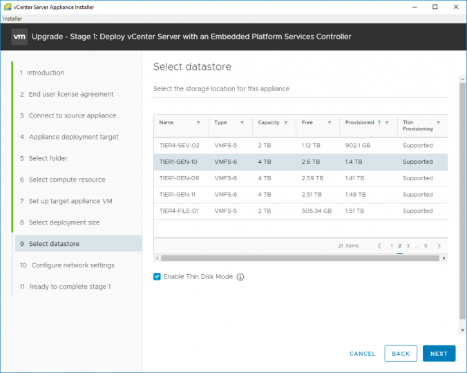 vGarethLewis - Upgrade VMware vCenter Server Appliance from 6.5 to 6.7