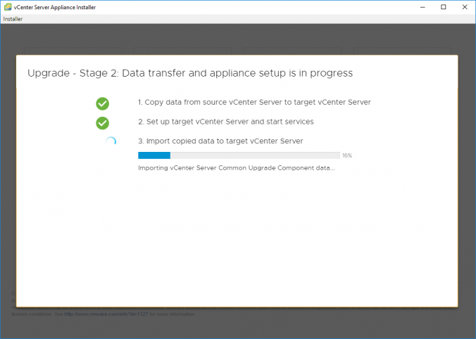 vGarethLewis - Upgrade VMware vCenter Server Appliance from 6.5 to 6.7