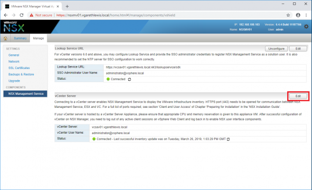 Networking and Security Extension Missing After VMware NSX Upgrade